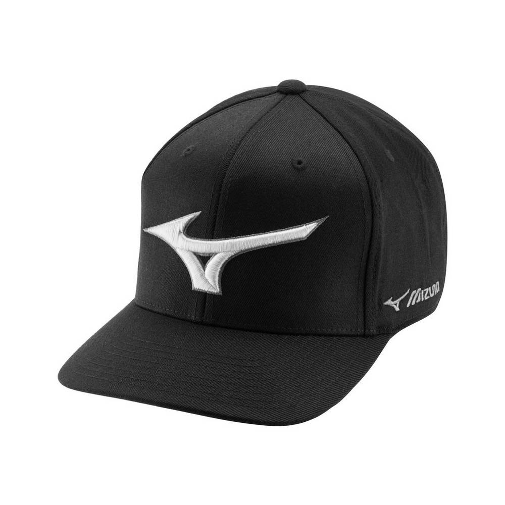 Mizuno Diamond Snapback - Bayan Şapka - Siyah Türkiye (LJMGVY-057)